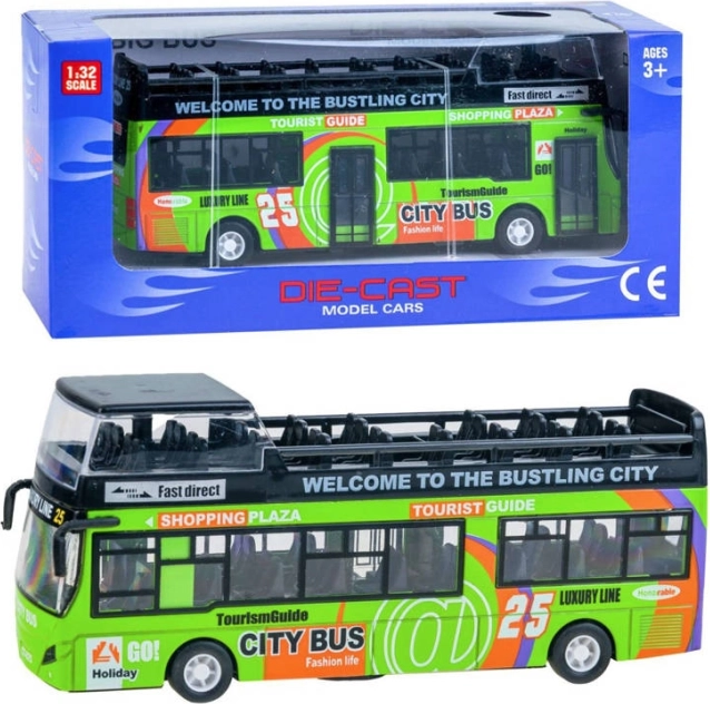 Fém emeletes busz nyitható ajtókkal – Zi