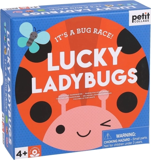 Petit Collage játék Szerencsés katicák