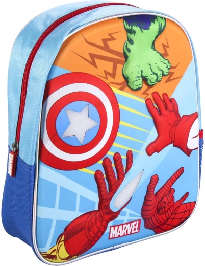 Marvel Avengers 3D hátizsák fénnyel 31 cm - 1 db
