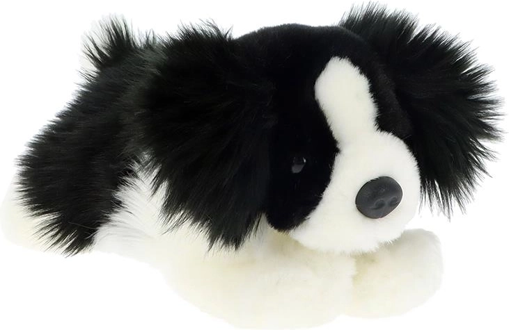 Plüss Border Collie kölyök 25 cm – KEEL TOYS Signature Forever