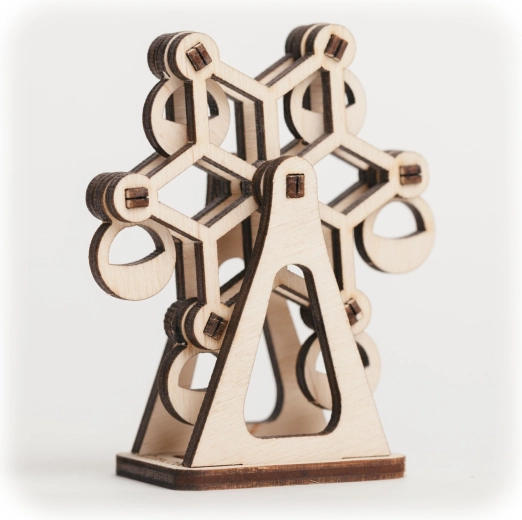 Cutewood fa 3D puzzle – körhinta