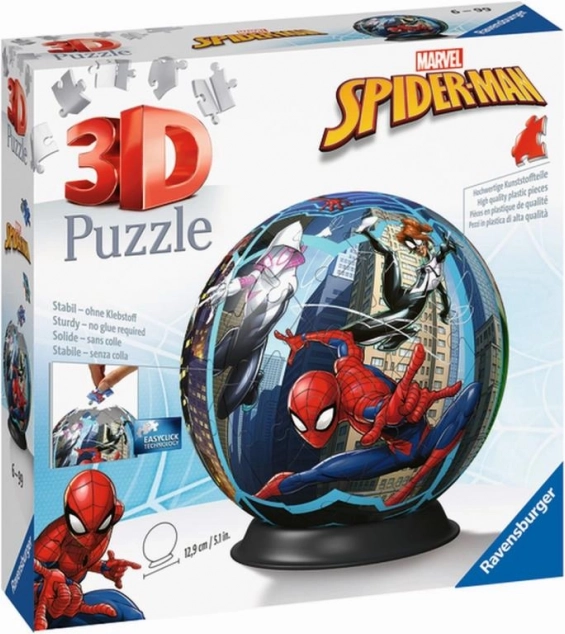 Ravensburger 3D puzzle gömb SPIDERMAN 73 darab