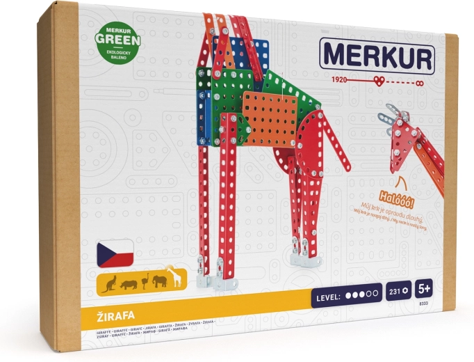 Merkur zoo zsiráf, 231 darab
