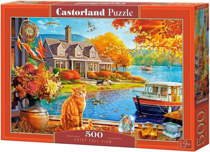 Castorland puzzle Őszi kilátás 500 darab