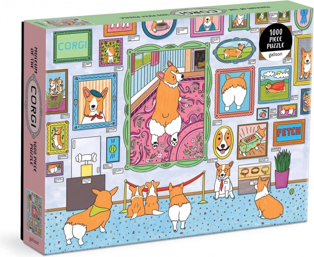 Puzzle Múzeum Corgi 1000 darabos