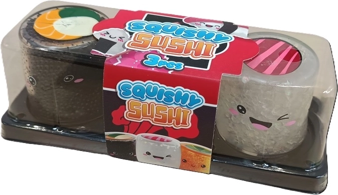 Sushi formájú antistressz nyomkodós játék - 1 db