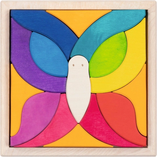 Fa puzzle pillangó Butterfly Mariposa - 1 darab