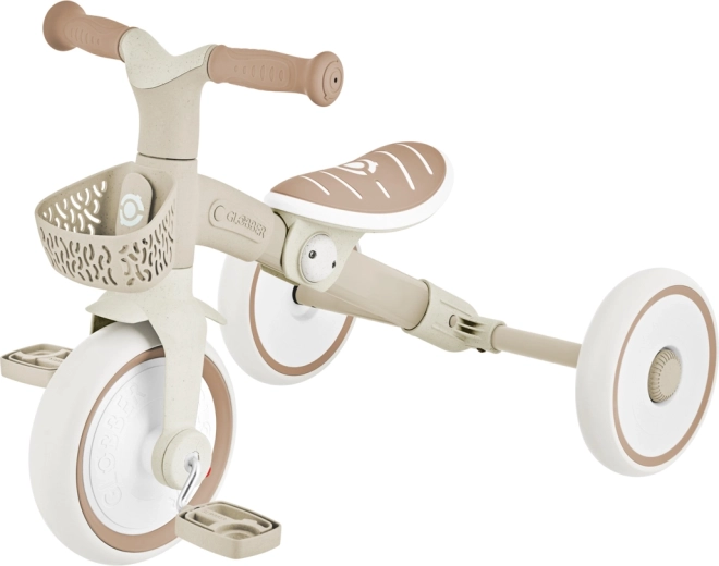 Globber Learning Trike 2 az 1-ben Plus EcoLogic – kókusz