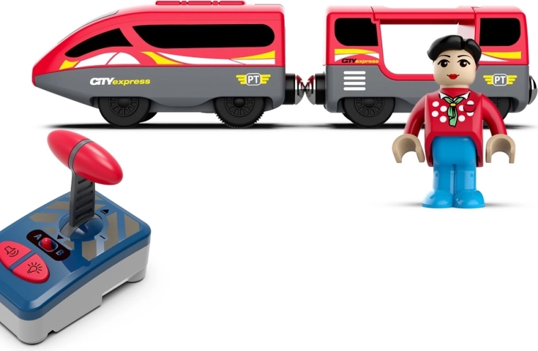 2Kids Toys elektromos vonatszett távirányítóval és figurával