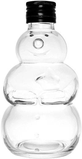 „Hóember” palack 300 ml fém csavaros kupakkal, 28 mm