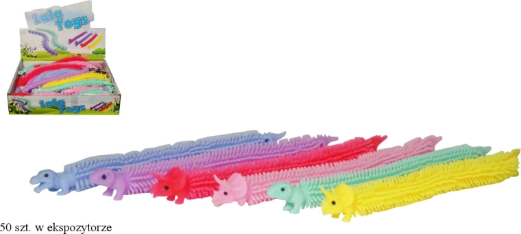 Gumiból készült nyújtható dinoszaurusz - 1 db