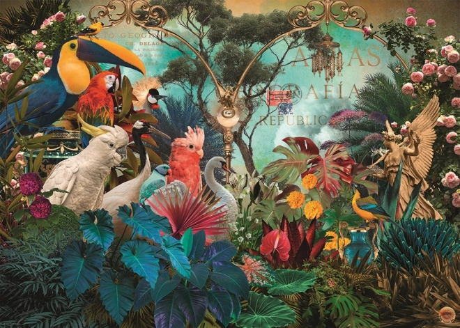 HEYE Fauna Fantasies – madárvilág sokszínűsége, 1000 darabos puzzle