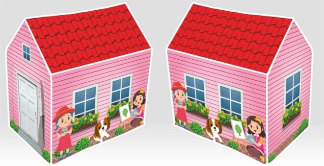 Gyermek sátor Virágos házikó