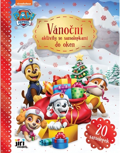 Karácsonyi aktivitások Paw Patrol (Mancs Őrjárat) ablakmatricákkal