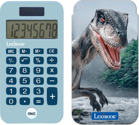 Lexibook zsebszámológép dinoszaurusz mintával