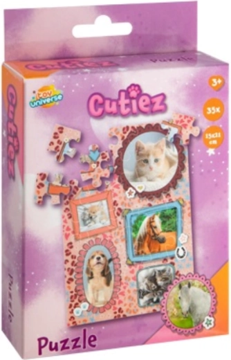 Kis kedvencek puzzle 35 darab