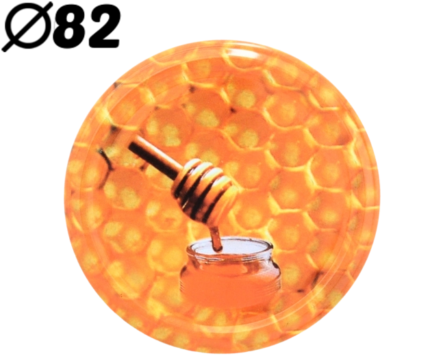 82 mm-es mézmintás tetőkészlet, 10 db