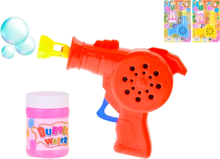 Lendkerekes buborékfújó 14 cm – 3 szín