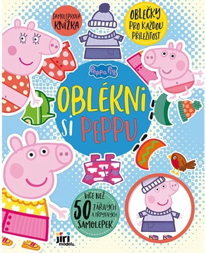 Öltöztesd fel Peppa malacot – matricás könyv