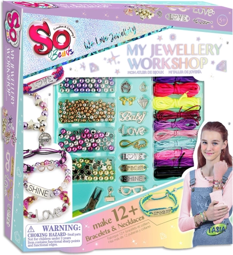 Tasia ékszerkészítő készlet fogóval