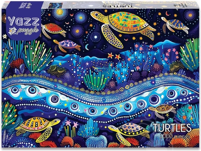 YAZZ teknős puzzle 1000 darab