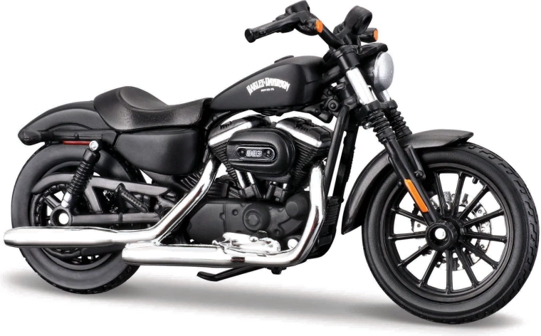 Maisto Harley-Davidson Sportster Iron 883 matt fekete 1:18