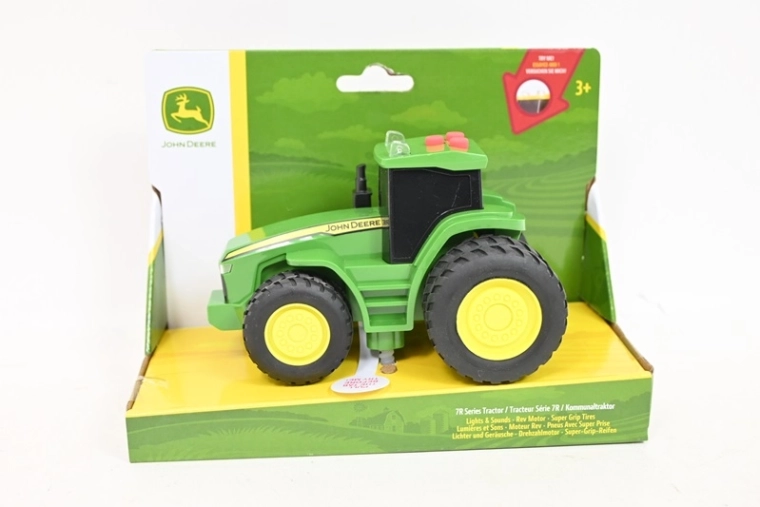 Tomy John Deere mini traktor fény- és hangeffektekkel
