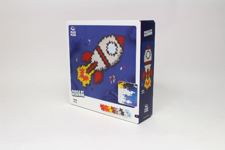 Plus-Plus Puzzle by Number rakéta, 500 darab