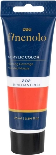 Akrilfesték 75 ml piros
