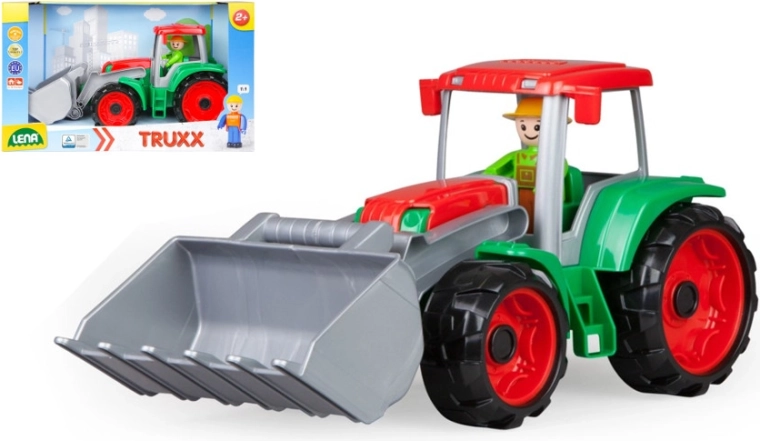 Lena Truxx traktor homlokrakodóval 37 cm