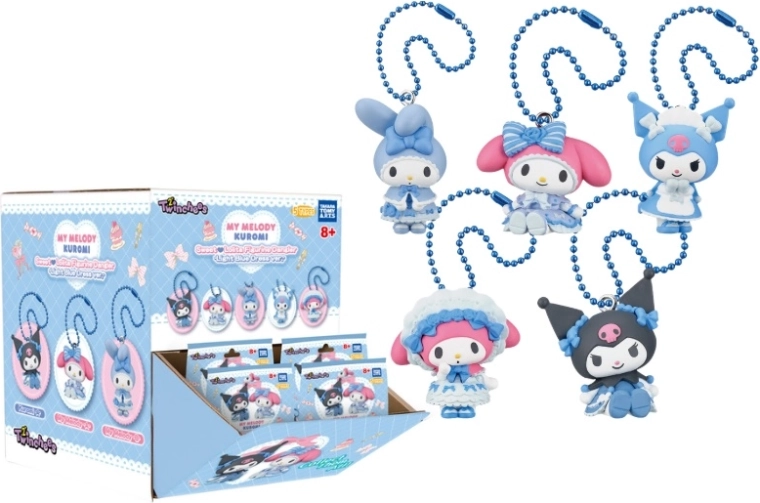 TOMY Twinchees Kuromi gyűjthető figurák