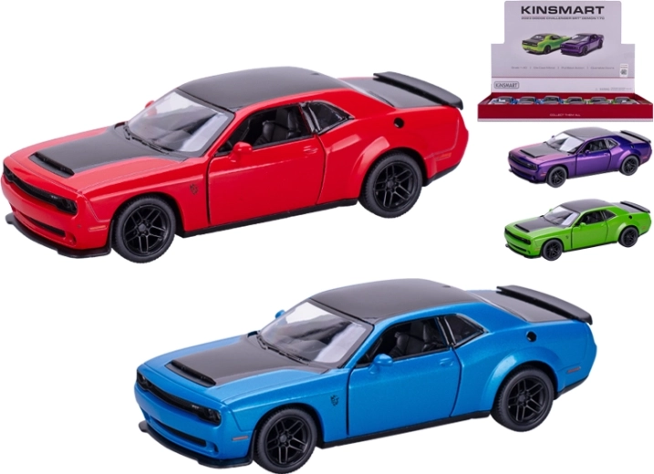 Fém autómodell Dodge Challenger SRT 170 1:40 Kinsmart