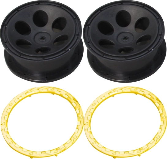 Sárga Lightray felnikészlet 1:10 méretarányú modellekhez