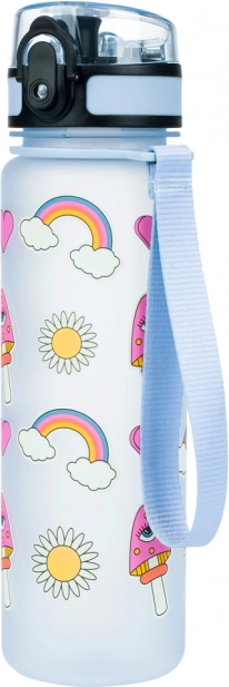 Tritan üveg ivásra Szivárvány piros 500 ml