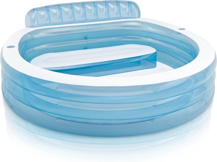 Felfújható családi medence paddal 229 × 218 × 79 cm INTEX