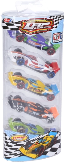 Fém formulaautók 7,5 cm – 5 db