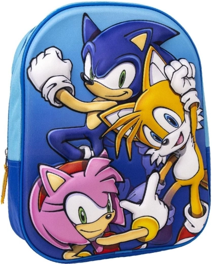 Sonic 3D hátizsák - 1 db