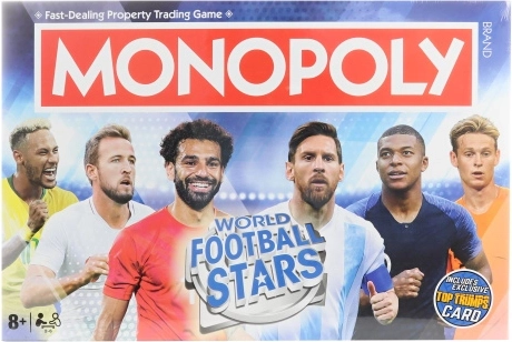 Monopoly: világ futballsztárjai (angol verzió)