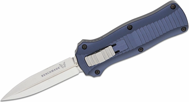 Benchmade Mini Infidel Crater Blue automata kés 7,9 cm limitált kiadás