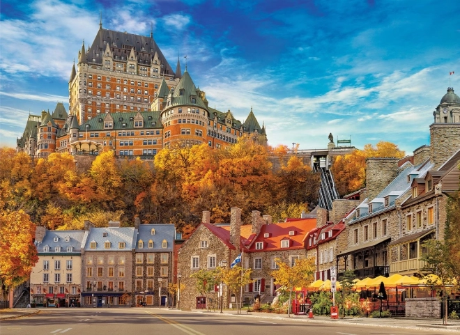 Puzzle EUROGRAPHICS Quartier Petit Champlain 1000 darabos