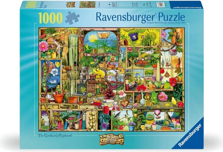 Ravensburger puzzle Curious Cupboards 3: Kertész szekrénye (1000 darabos)