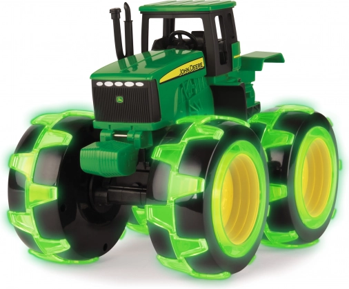 Tomy traktor JOHN DEERE Monster világító gumiabroncsokkal