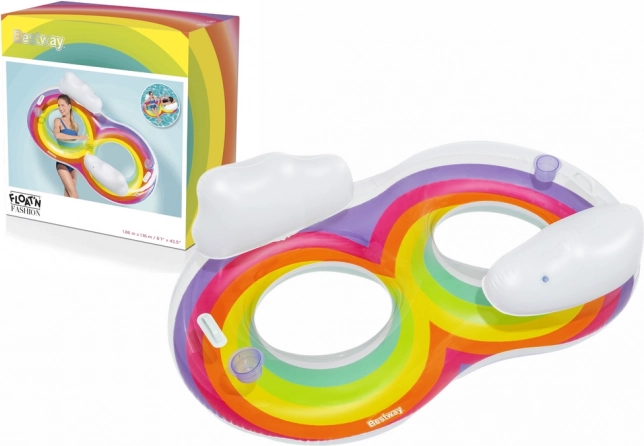 Kétszemélyes felfújható úszógumi vízhez Bestway