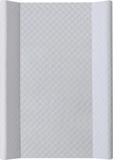 Ceba Baby pelenkázó alátét kiságyra Comfort Caro Grey 50 × 70 cm, merev lappal