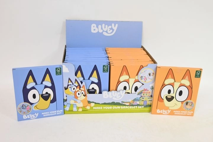 Bluey kreatív karkötőkészítő szett - 1 darab