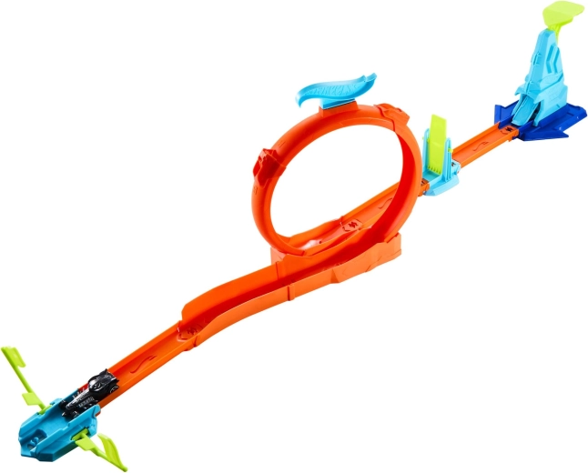 Hot Wheels Stunt Tracks pálya kaszkadőr elemekkel