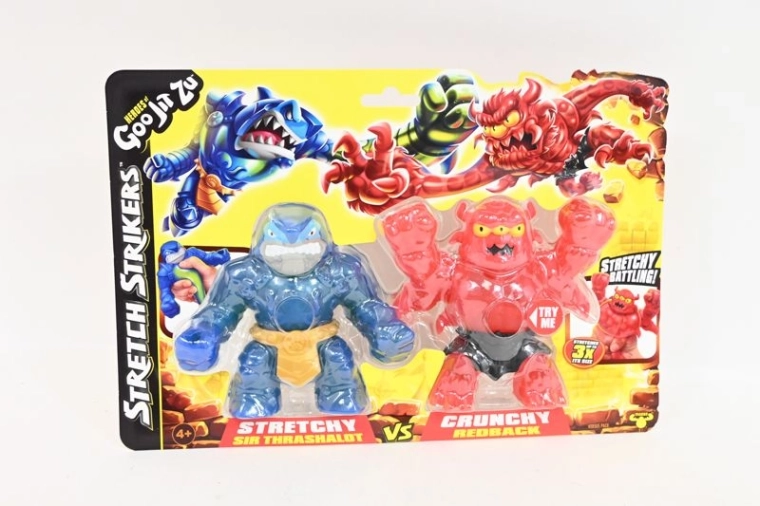 Goo Jit Zu 2 figurás szett: Sir Thrashalot és Redback