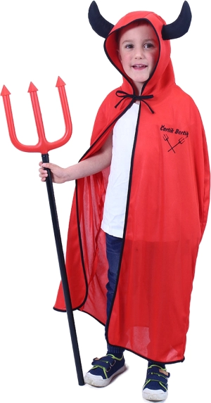 Gyerek ördög farsangi köpeny