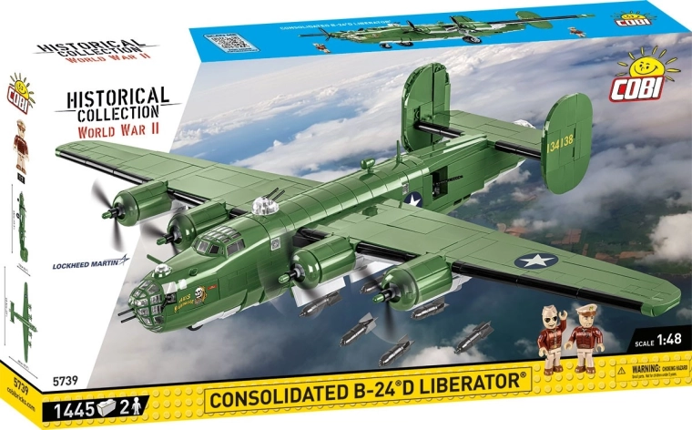 Cobi Consolidated B-24D Liberator 1:48 építőkészlet