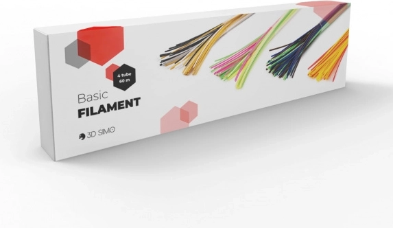 PCL filament 60 m – különböző színek (4 tubus) 3D tollhoz